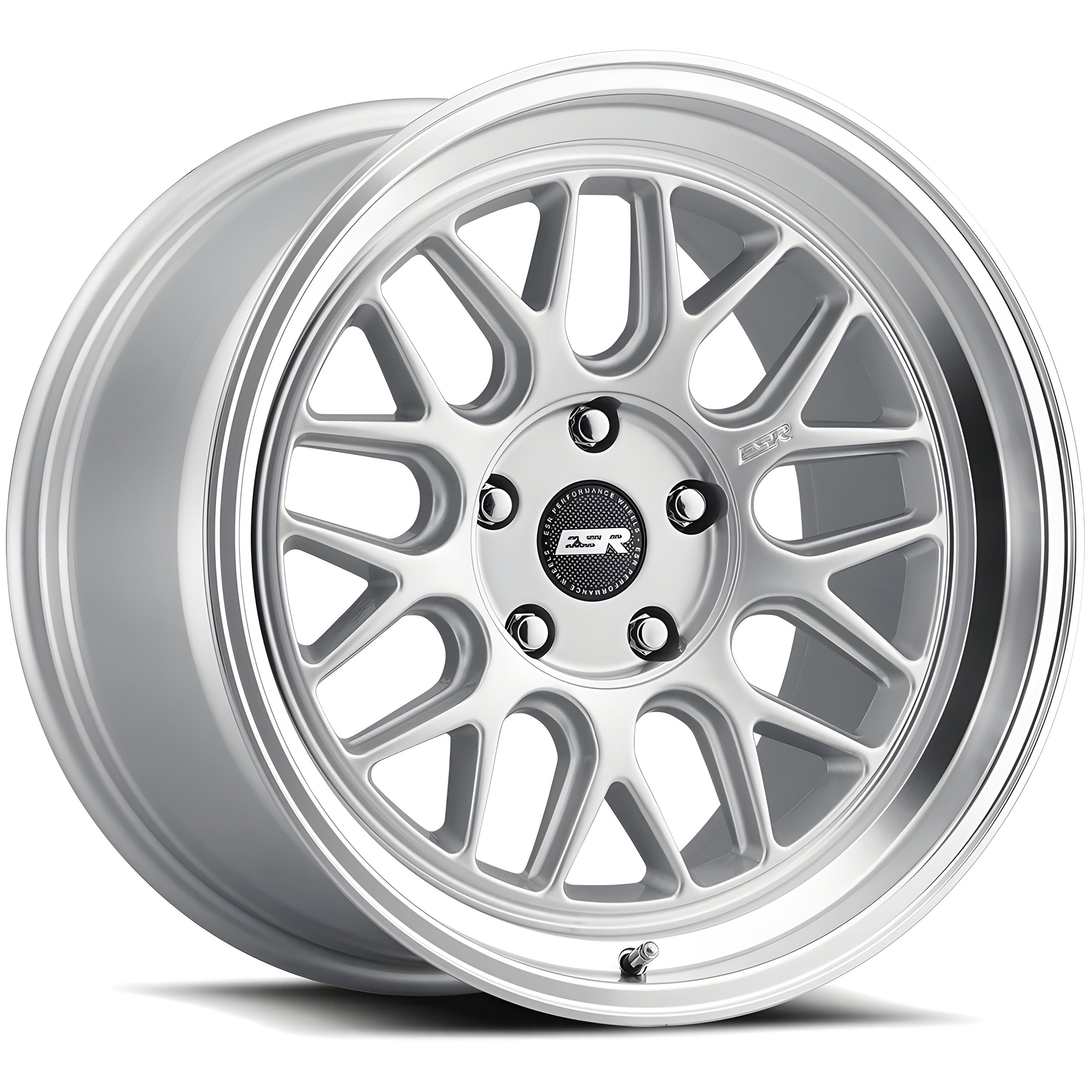 ESR CR1 Hyper Silver W/ Machined Lip 19x9 +20 5x120mm 72.6mm