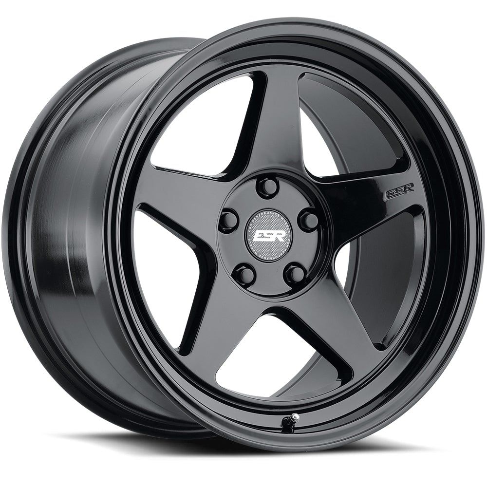 ESR Wheels CR5 Gloss Black 18x9.5 +22 5x100mm 72.6mm - Wheel Haven