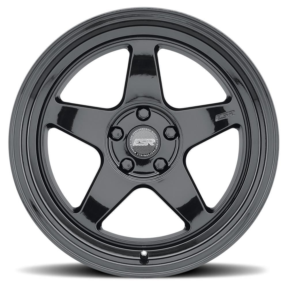 ESR Wheels CR5 Gloss Black 18x9.5 +22 5x100mm 72.6mm - Wheel Haven