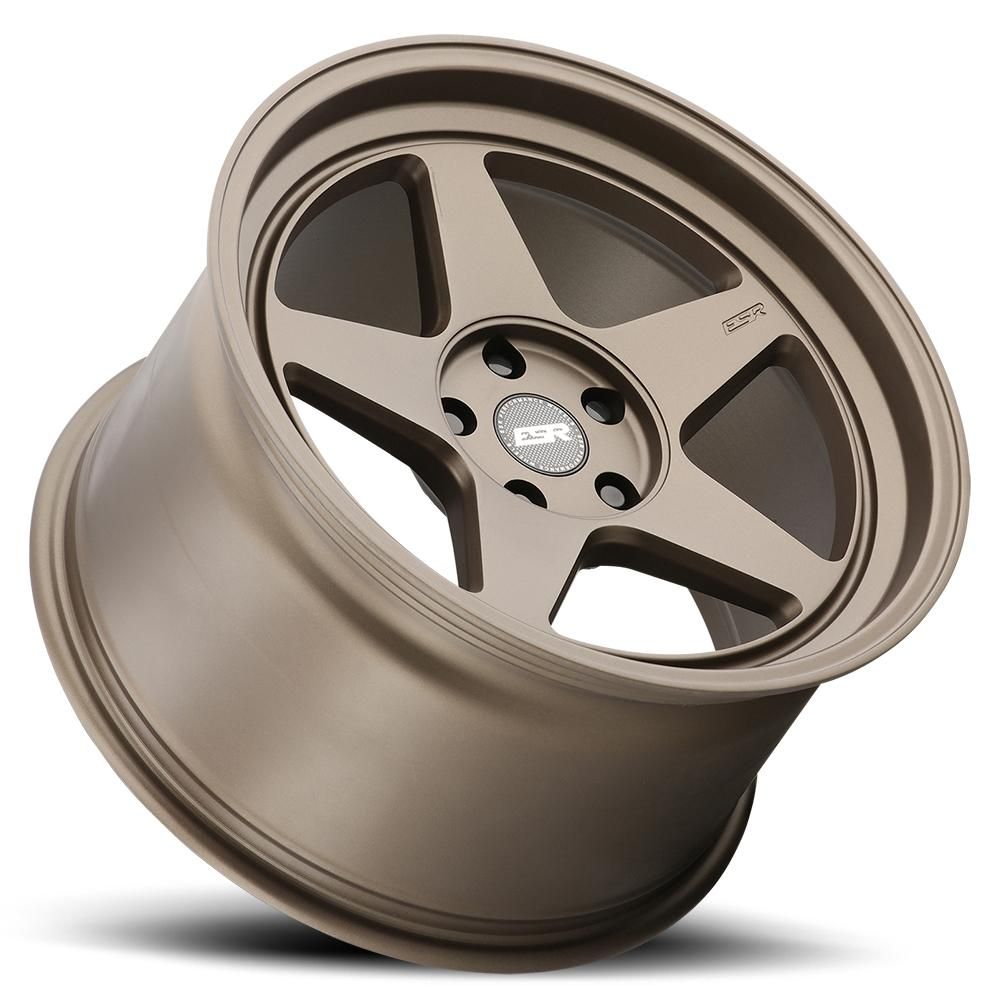 ESR Wheels CR5 Matte Bronze 18x10.5 +15 5x114.3mm 72.6mm - Wheel Haven