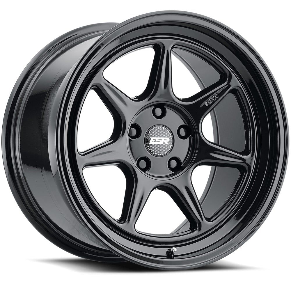 ESR Wheels CR7 Gloss Black 18x9.5 +22 5x100mm 72.6mm - Wheel Haven