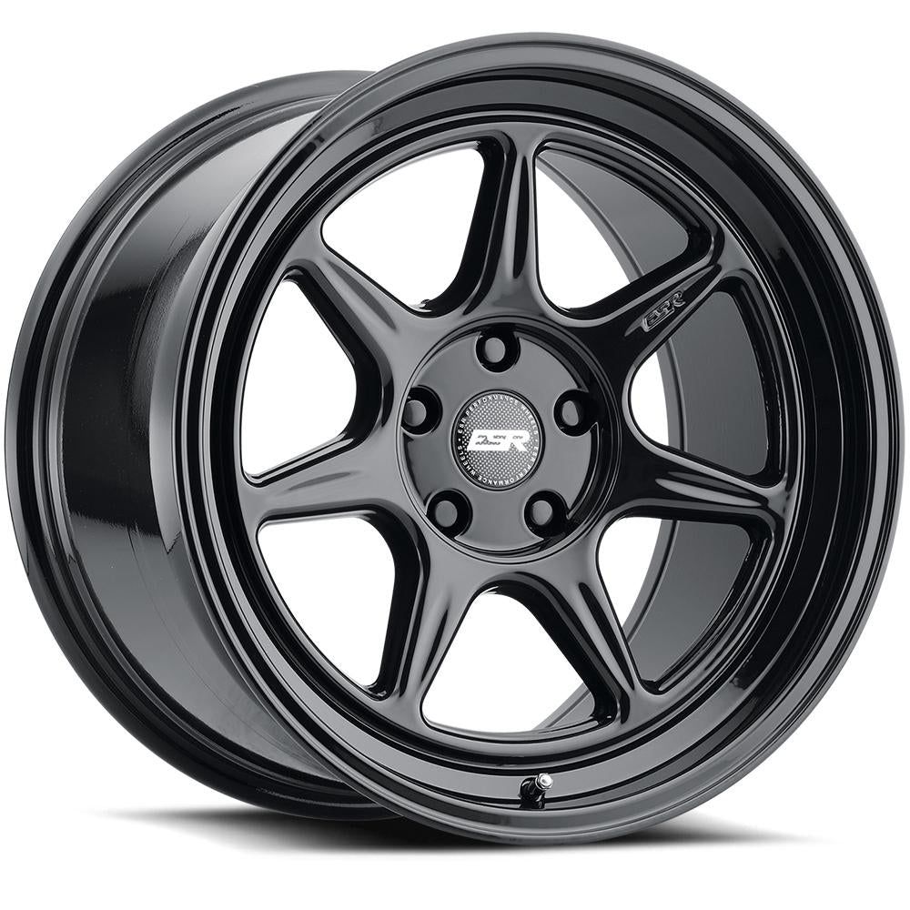 ESR Wheels CR7 Gloss Black 18x9.5 +22 5x100mm 72.6mm - Wheel Haven