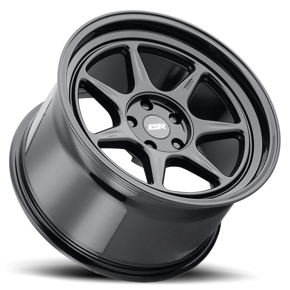 ESR Wheels CR7 Gloss Black 18x9.5 +22 5x100mm 72.6mm - Wheel Haven