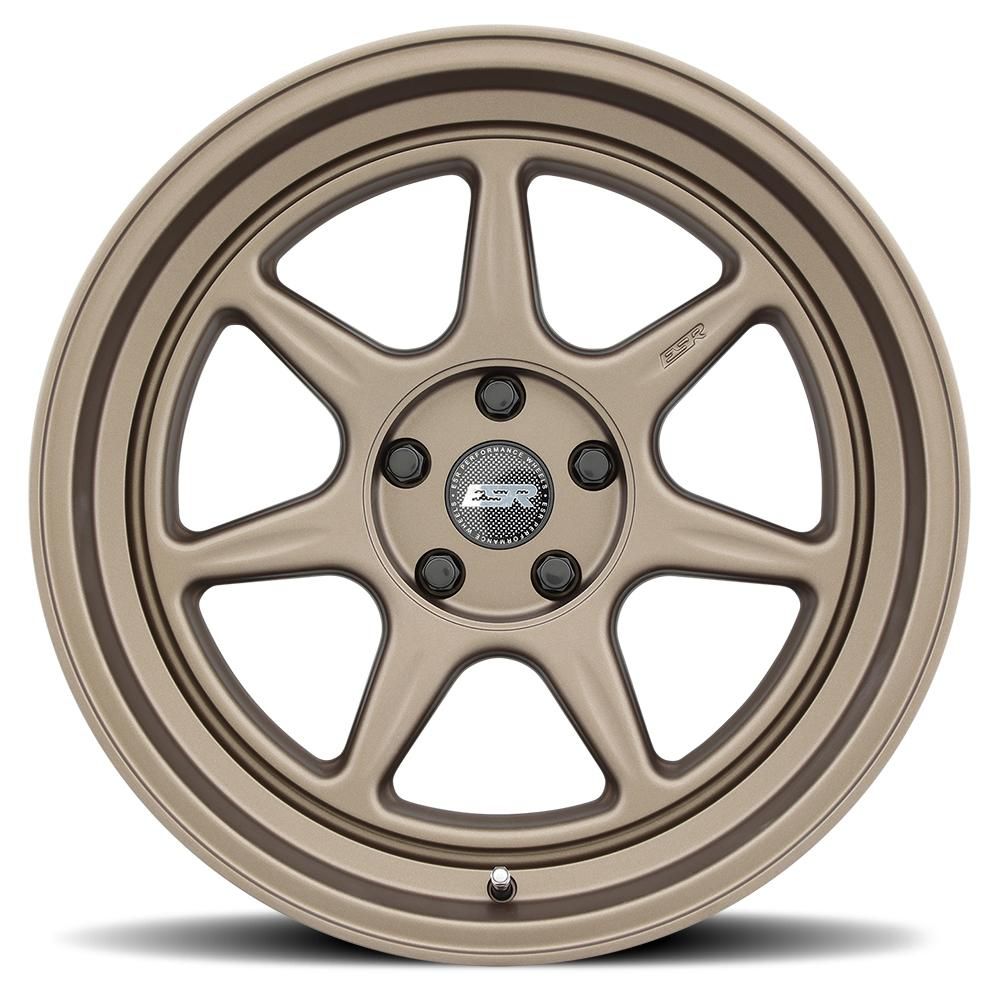 ESR Wheels CR7 Matte Bronze 18x10.5 +22 5x114.3mm 72.6mm - Wheel Haven