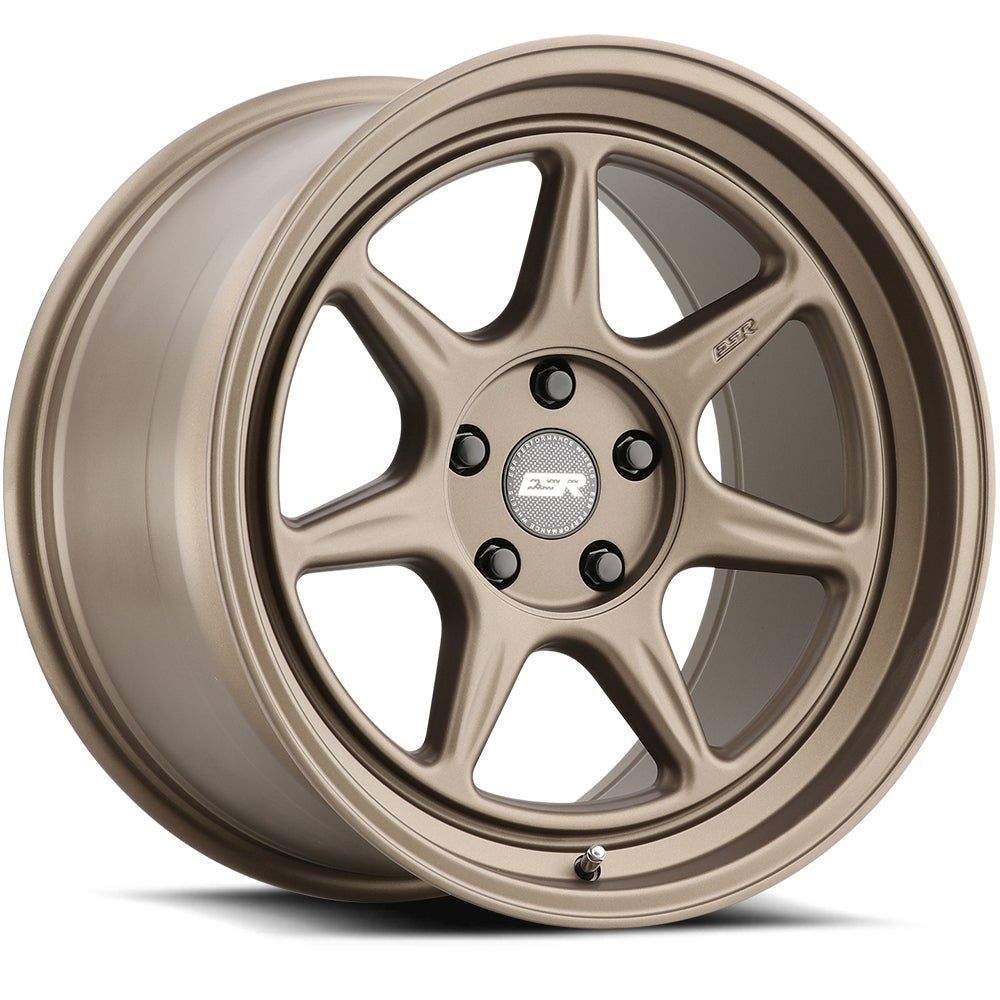 ESR Wheels CR7 Matte Bronze 18x9.5 +22 5x100mm 72.6mm - Wheel Haven