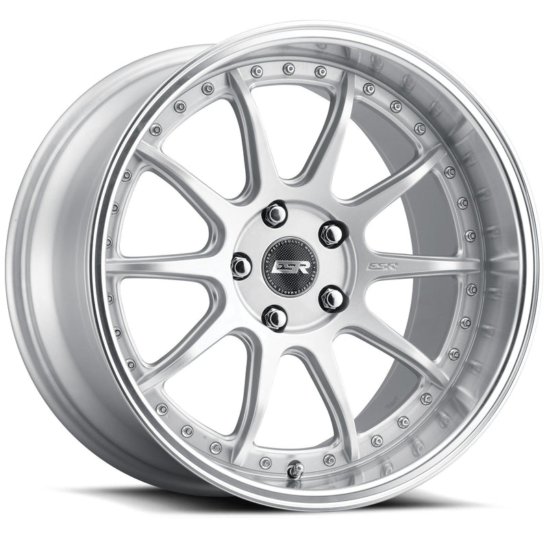 ESR Wheels CS12 Hyper Silver W/ Machined Lip 19x8.5 +30 5x120mm 72.6mm - Wheel Haven