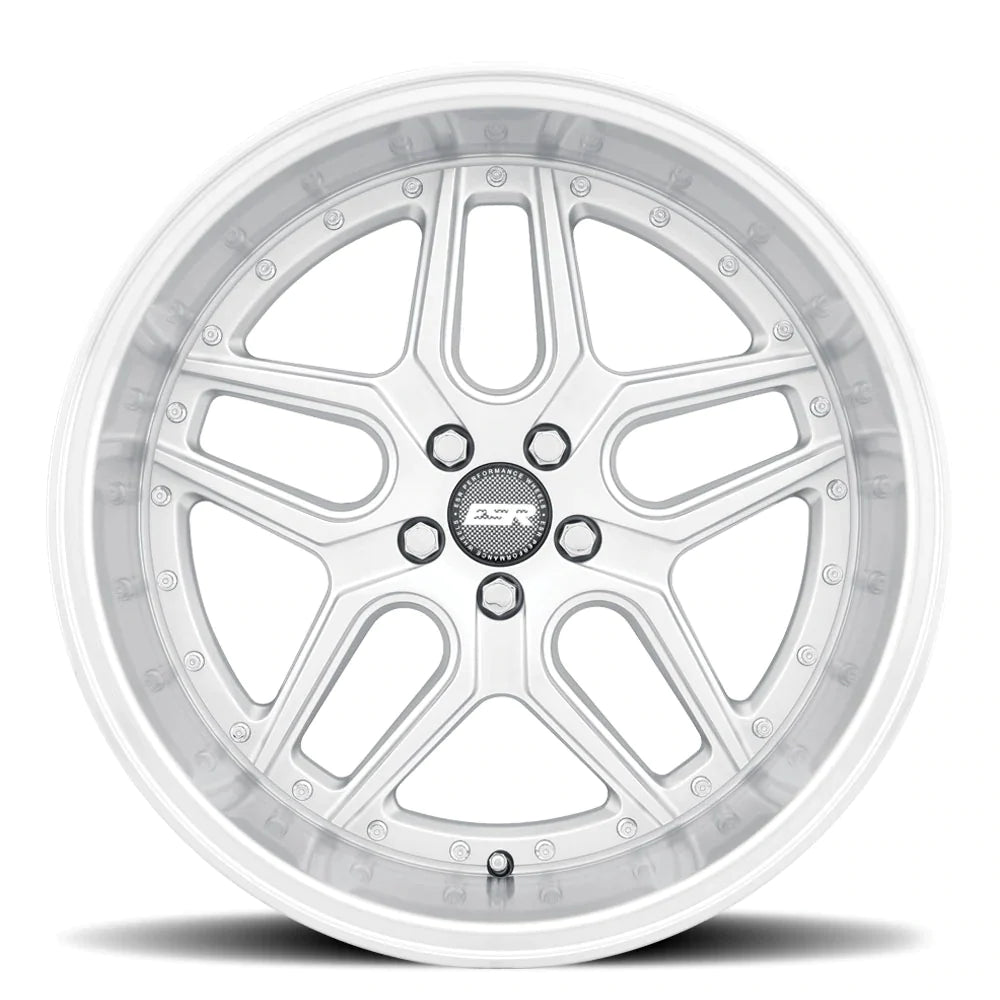 ESR Wheels CS15 Hyper Silver W/ Machined Lip 19x9.5 +15 5x114.3mm 73.1mm - Wheel Haven