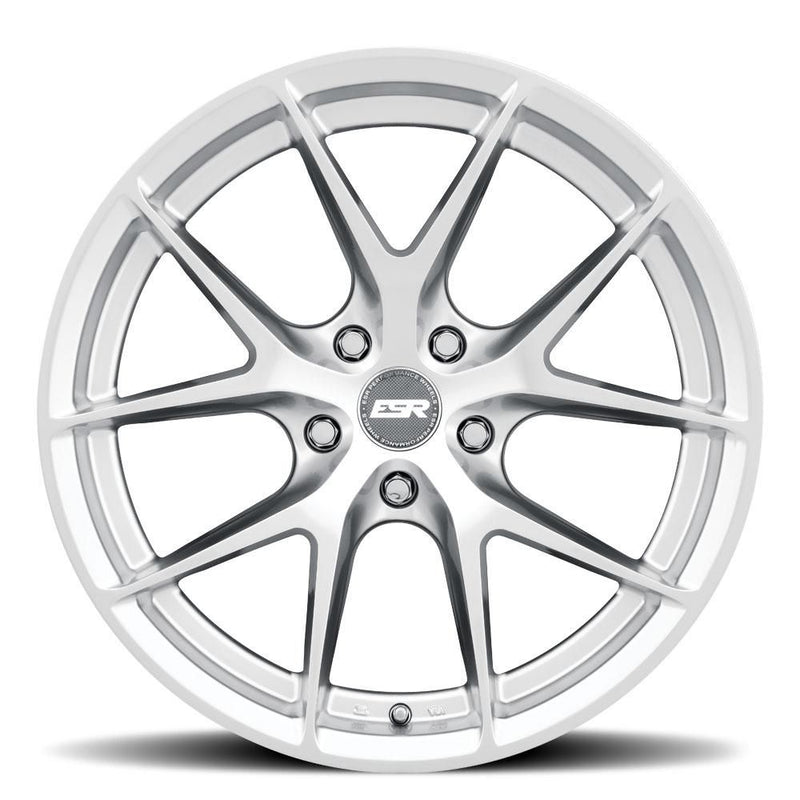 ESR Wheels RF2 Hyper Silver 19x9.5 +35 5x120mm 72.6mm - Wheel Haven