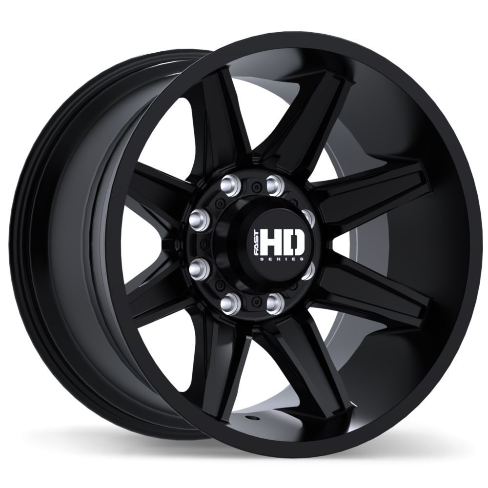 Fast HD HAVOK Satin Black - 20x12 -44 | 5x127 / 5x139.7 | 87.1mm - Wheel Haven
