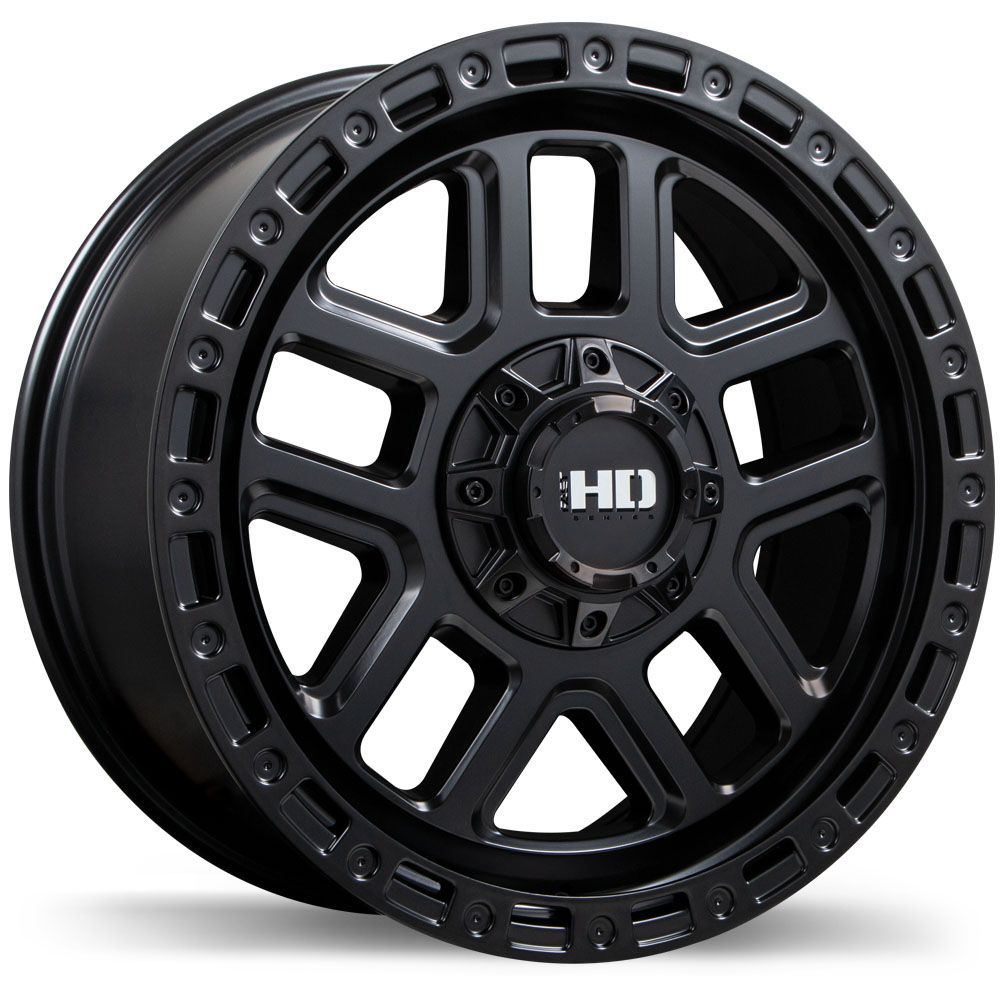 Fast HD Summit Satin Black - 18x8 | +30 | 5x114.3 / 5x127 | 72.6mm - Wheel Haven