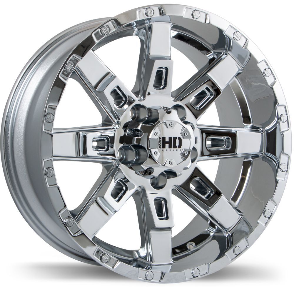 Fast HD Wildcat Chrome - 18x9 | +15 | 6x135 / 6x139.7 | 106.1mm - Wheel Haven