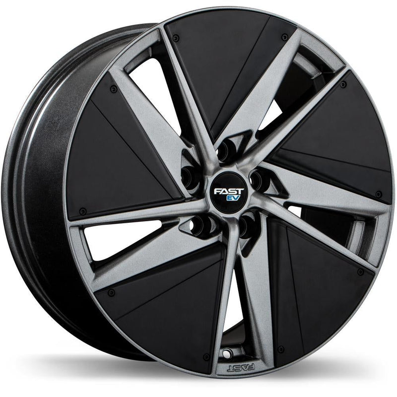 Fast Wheels EV01(+) Titanium - 16x6.5 | +49 5x114.3 | 67.1mm - Wheel Haven