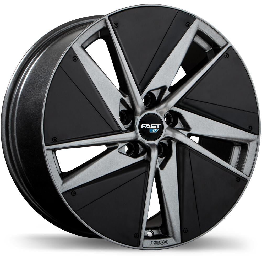 Fast Wheels EV01(+) Titanium - 20x8.5 | +48 | 5x114.3 | 67.1mm - Wheel Haven