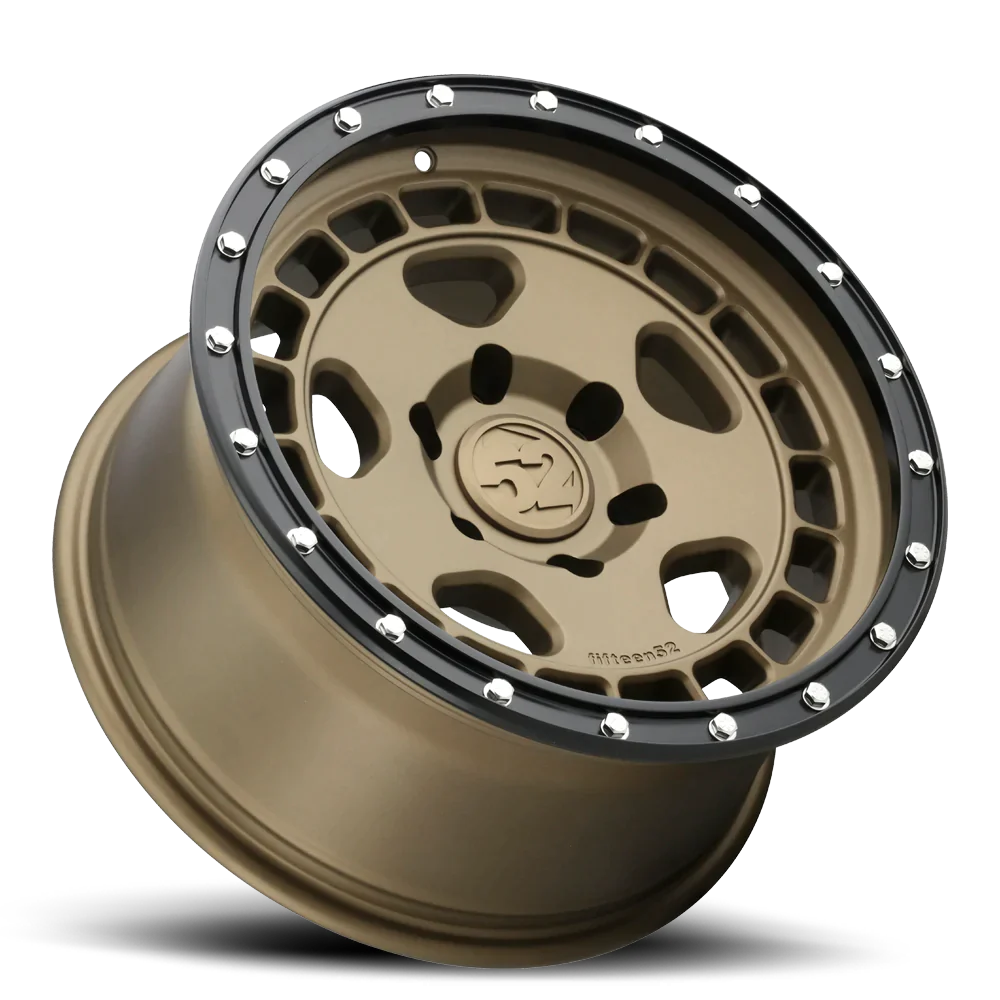 Fifteen52 Turbomac HD Block Bronze / Black Ring / Steel Hardware - 17x8.5 | +0 | 5x150 | 110.3mm - Wheel Haven