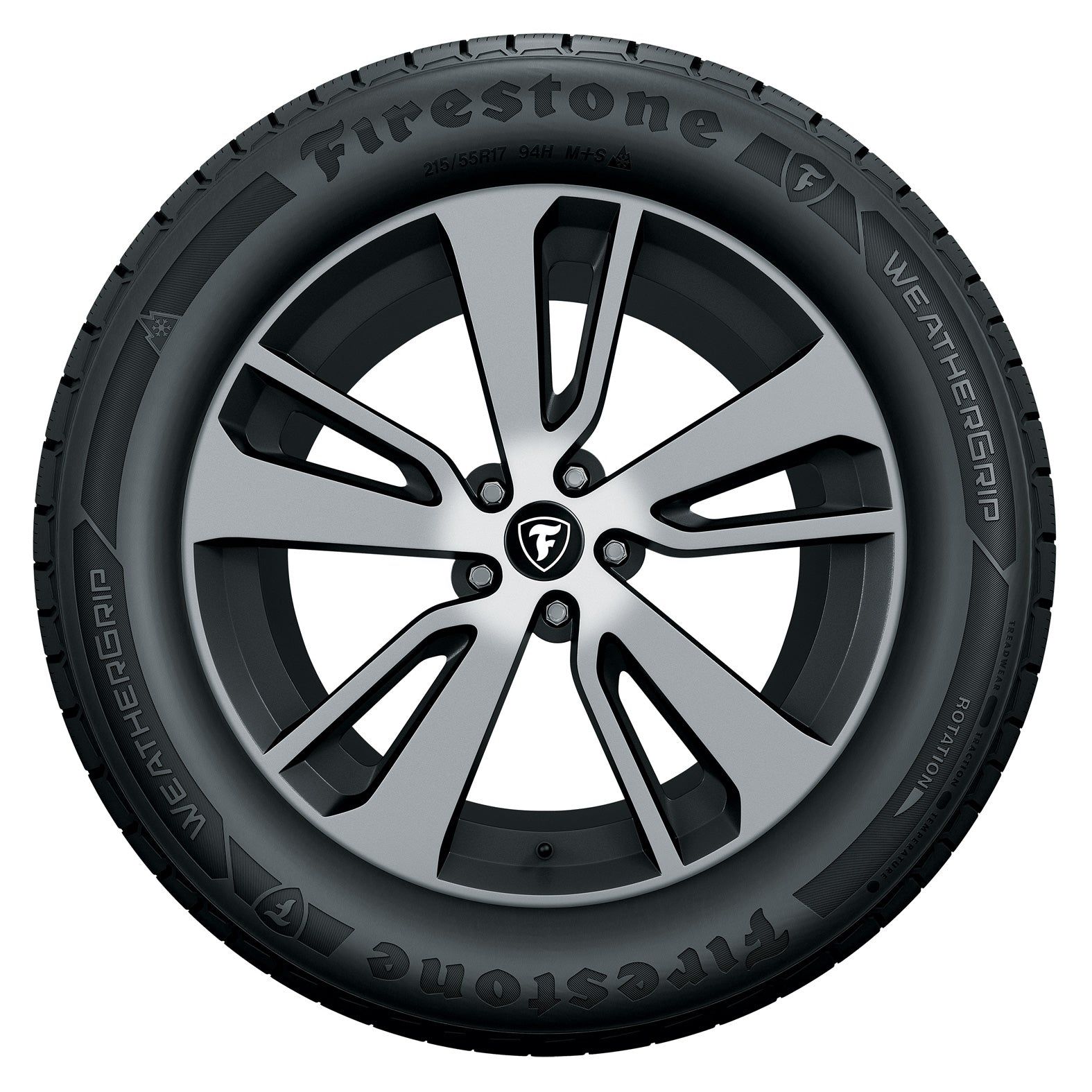 Firestone Weathergrip 225/65R17 102H - Wheel Haven
