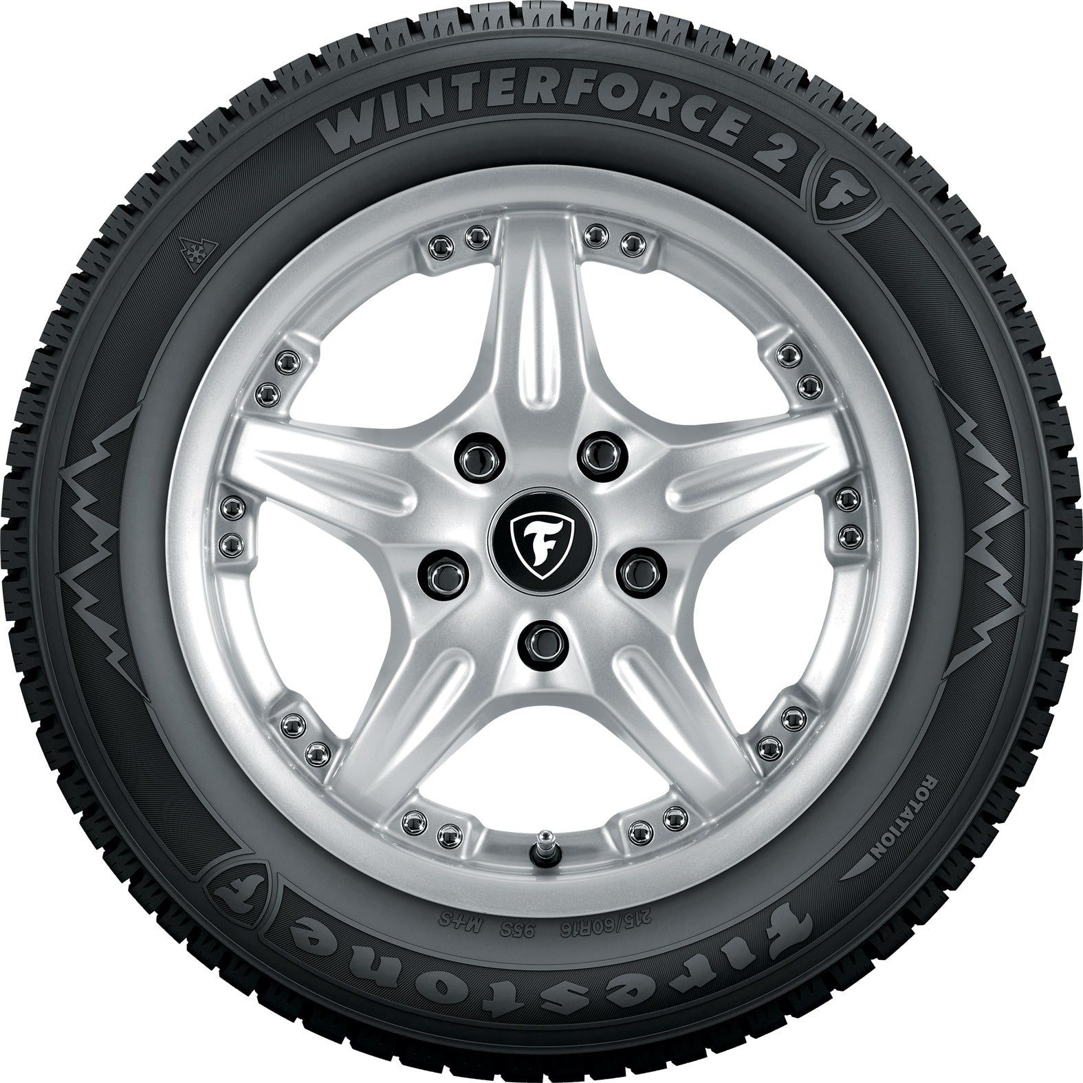 Firestone Winterforce 2 185/60R14 82S - Wheel Haven