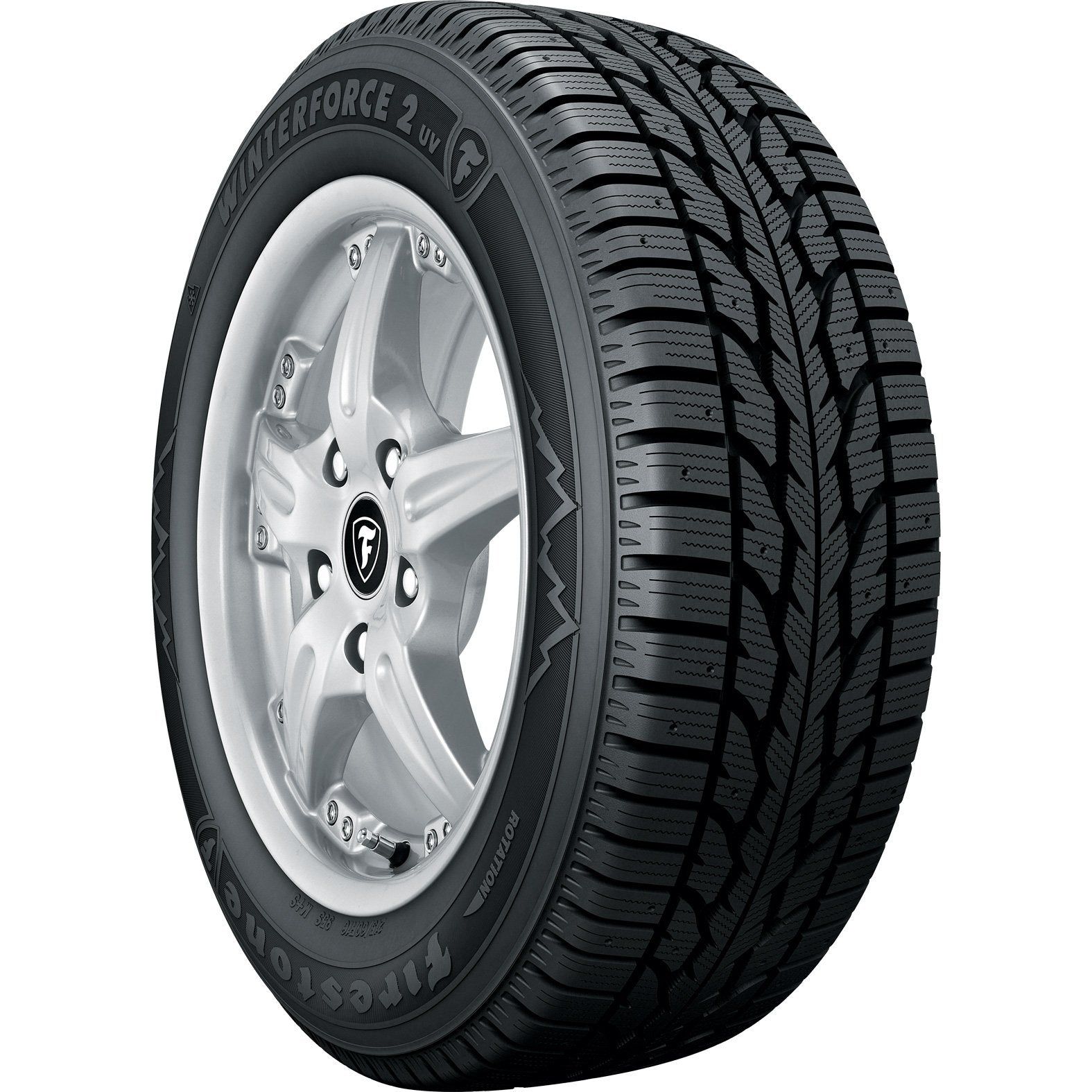 Firestone Winterforce 2 UV 225/60R17 99S - Wheel Haven