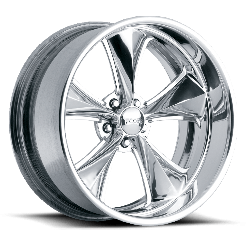 Foose F201 NITROUS High Luster Polished - 18x8 | +0 | 5X120.65 | 72.56mm - Wheel Haven
