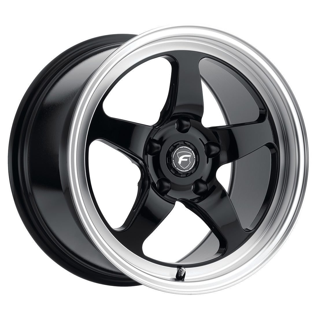 Forgestar D5 Gloss Black  - 18x5.0  / -37 / 5x115 - Wheel Haven