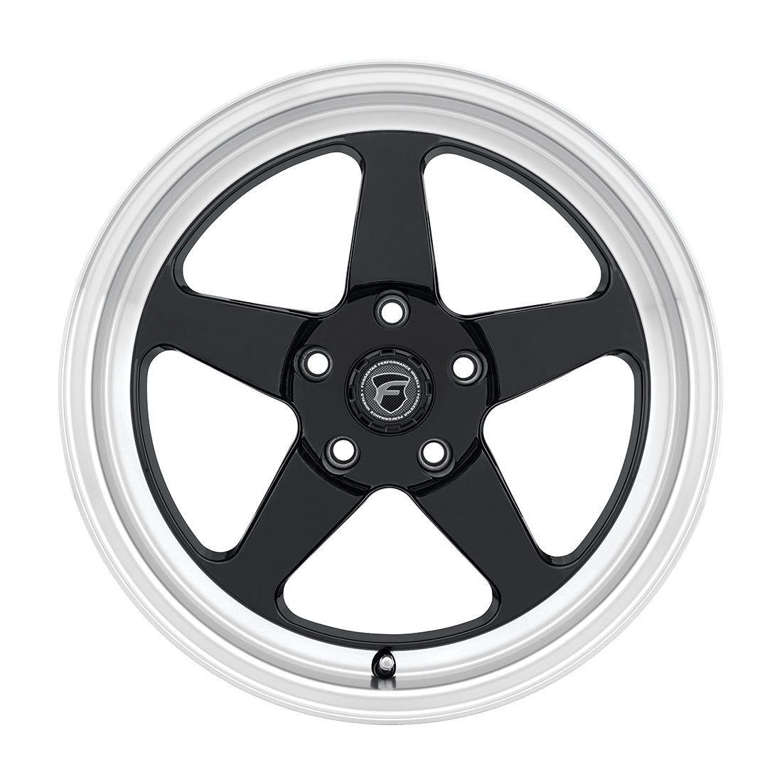 Forgestar D5 Gloss Black  - 18x5.0  / -37 / 5x115 - Wheel Haven