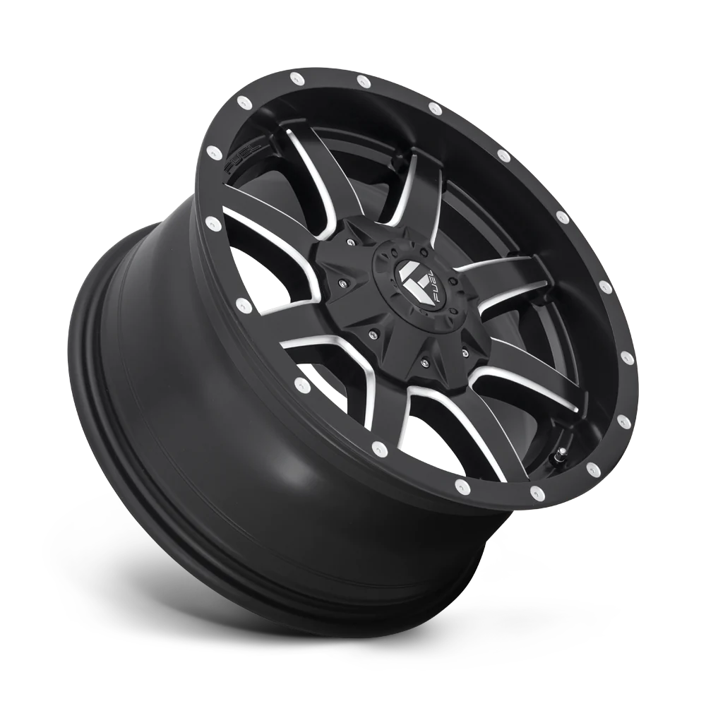 Fuel Offroad D538 MAVERICK MATTE BLACK MILLED 26x7 +13 4x137mm 110.1mm - Wheel Haven
