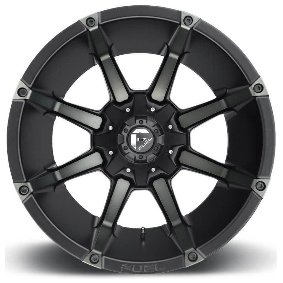 Fuel Offroad D556 COUPLER MATTE BLACK DOUBLE DARK TINT 18x9 +1 8x170mm 125.2mm - Wheel Haven