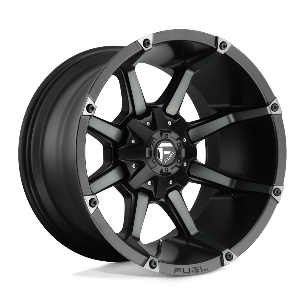 Fuel Offroad D556 COUPLER MATTE BLACK DOUBLE DARK TINT 18x9 +1 8x170mm 125.2mm - Wheel Haven