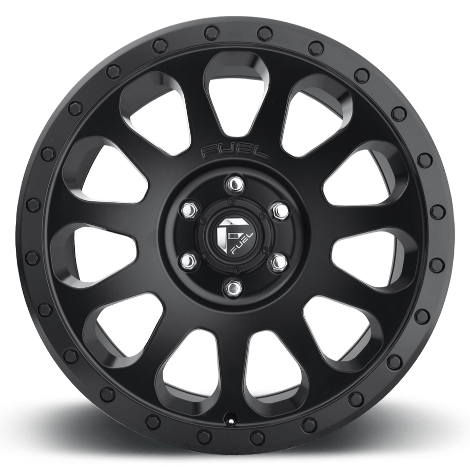Fuel Offroad D579 VECTOR MATTE BLACK 20x10 -18 8x170mm 125.2mm - Wheel Haven