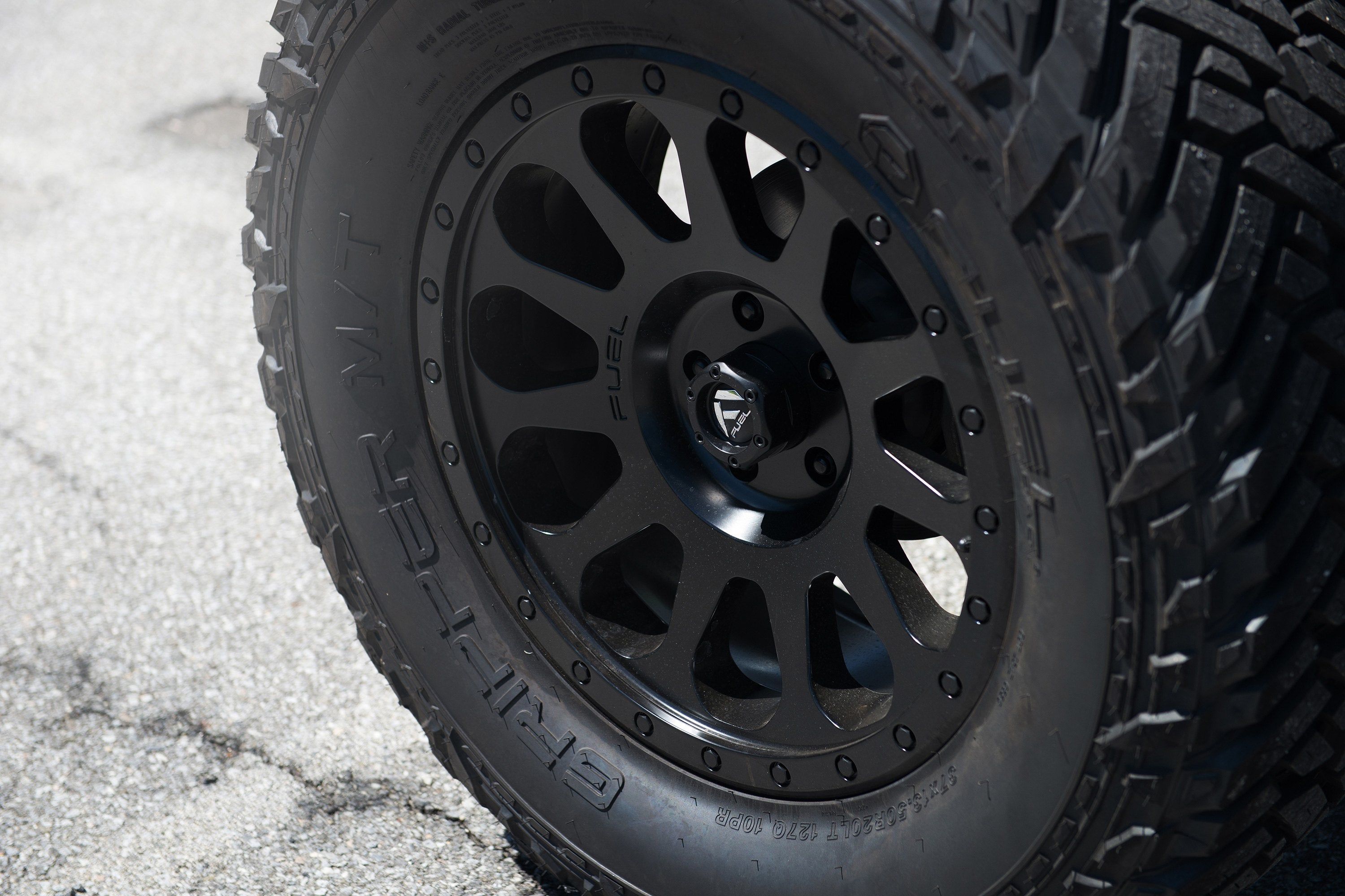 Fuel Offroad D579 VECTOR MATTE BLACK 20x10 -18 8x170mm 125.2mm - Wheel Haven