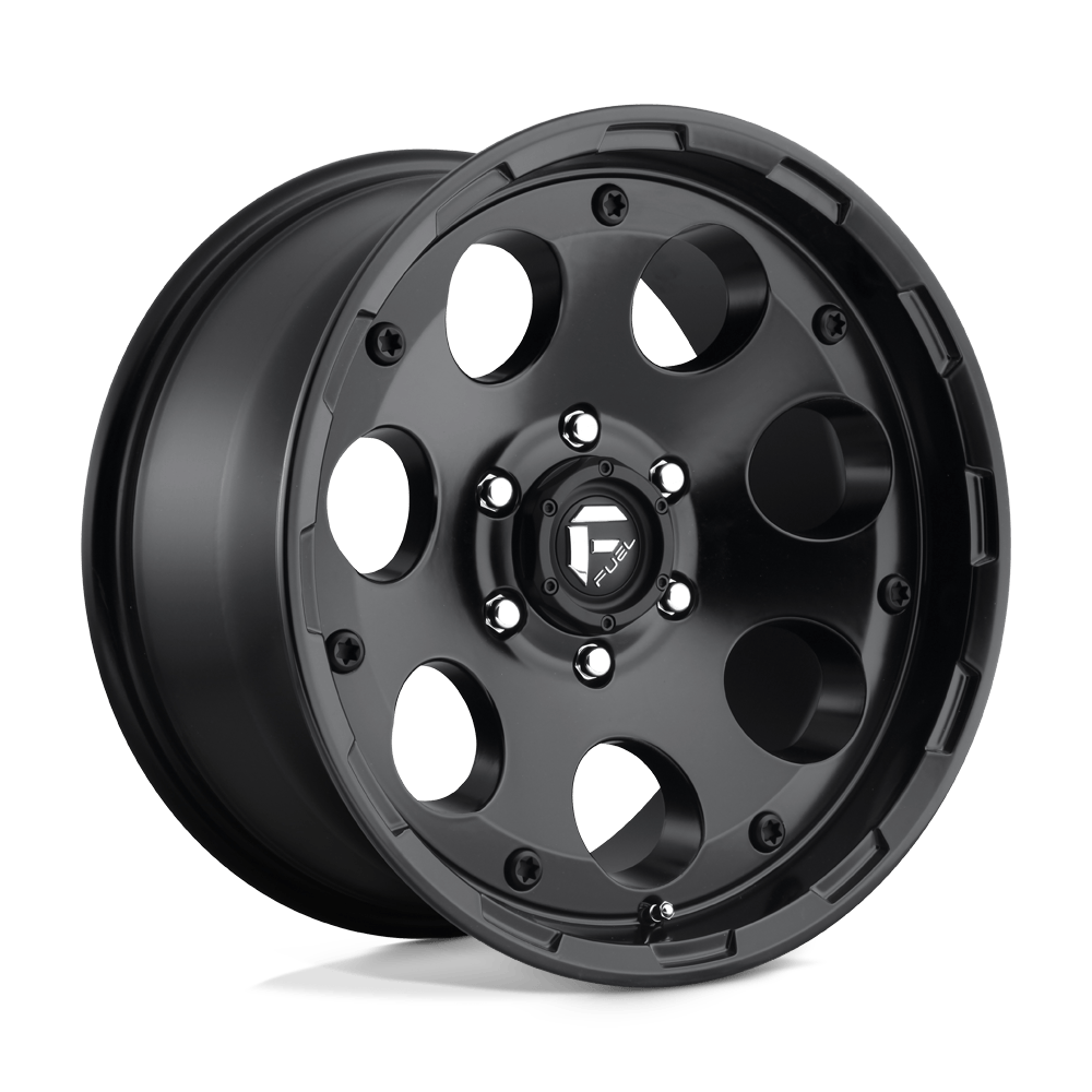 Fuel Offroad D608 ENDURO MATTE BLACK 17x9 -12 5x127mm 78.1mm - Wheel Haven