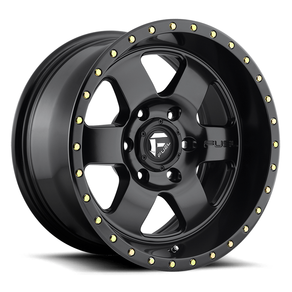 Fuel Offroad D618 PODIUM MATTE BLACK 17x9 -12 6x139.7mm 108.0mm - Wheel Haven