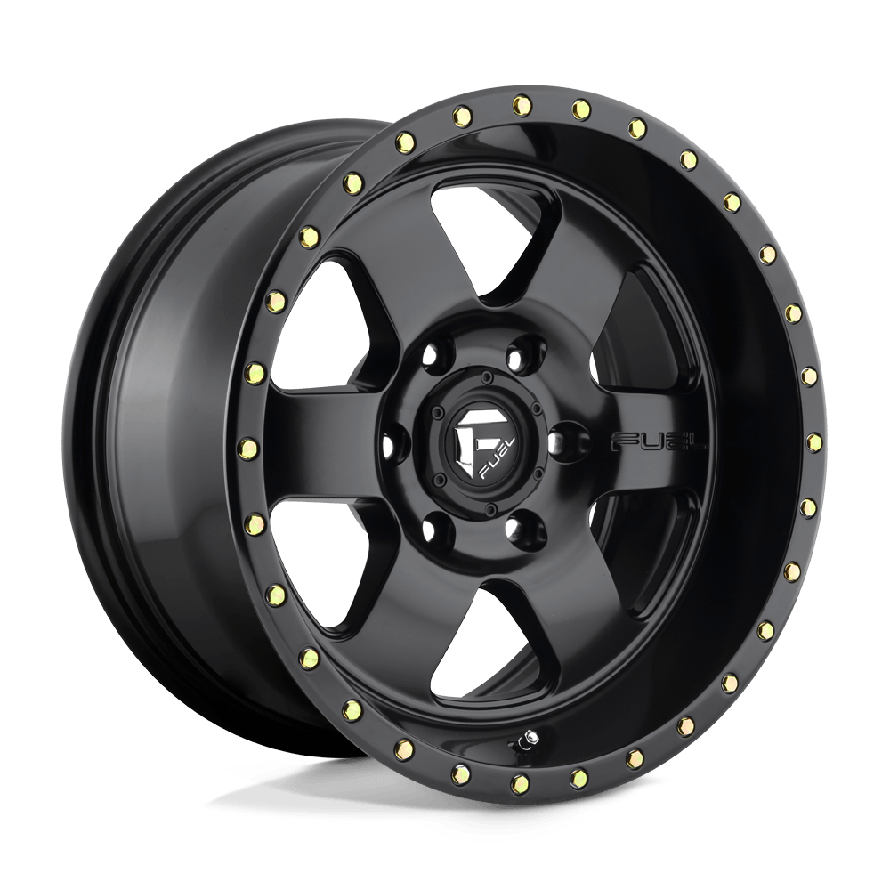 Fuel Offroad D618 PODIUM MATTE BLACK 17x9 -12 6x139.7mm 108.0mm - Wheel Haven