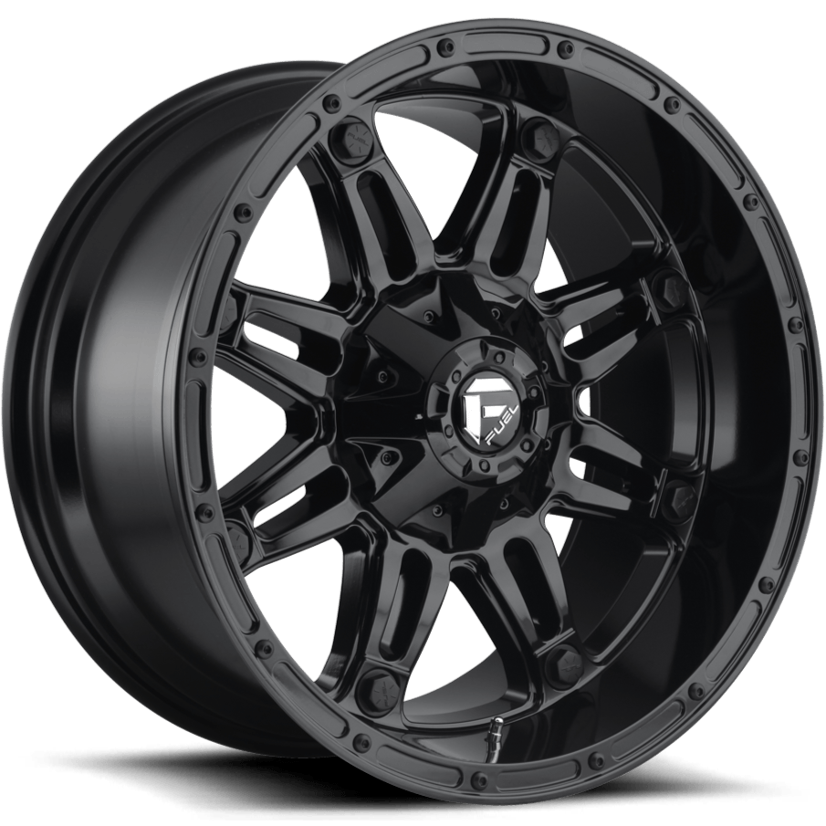 Fuel Offroad D625 HOSTAGE GLOSS BLACK 18x9 -12 6x135,6x139.7mm 106.1mm - Wheel Haven