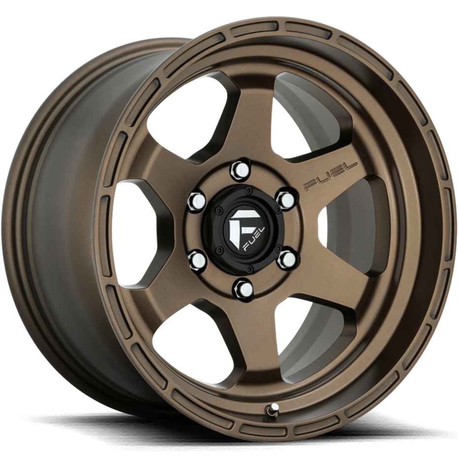 Fuel Offroad D666 SHOK MATTE BRONZE 17x9 +20 6x139.7mm 106.1mm - Wheel Haven