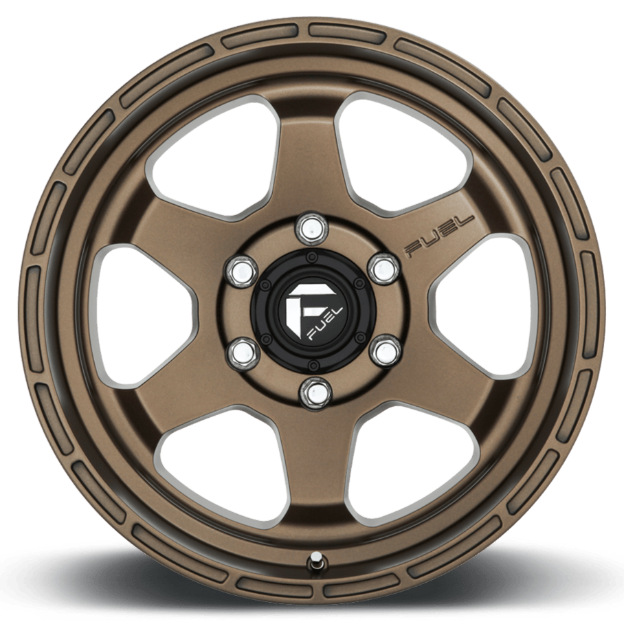 Fuel Offroad D666 SHOK MATTE BRONZE 17x9 +20 6x139.7mm 106.1mm - Wheel Haven