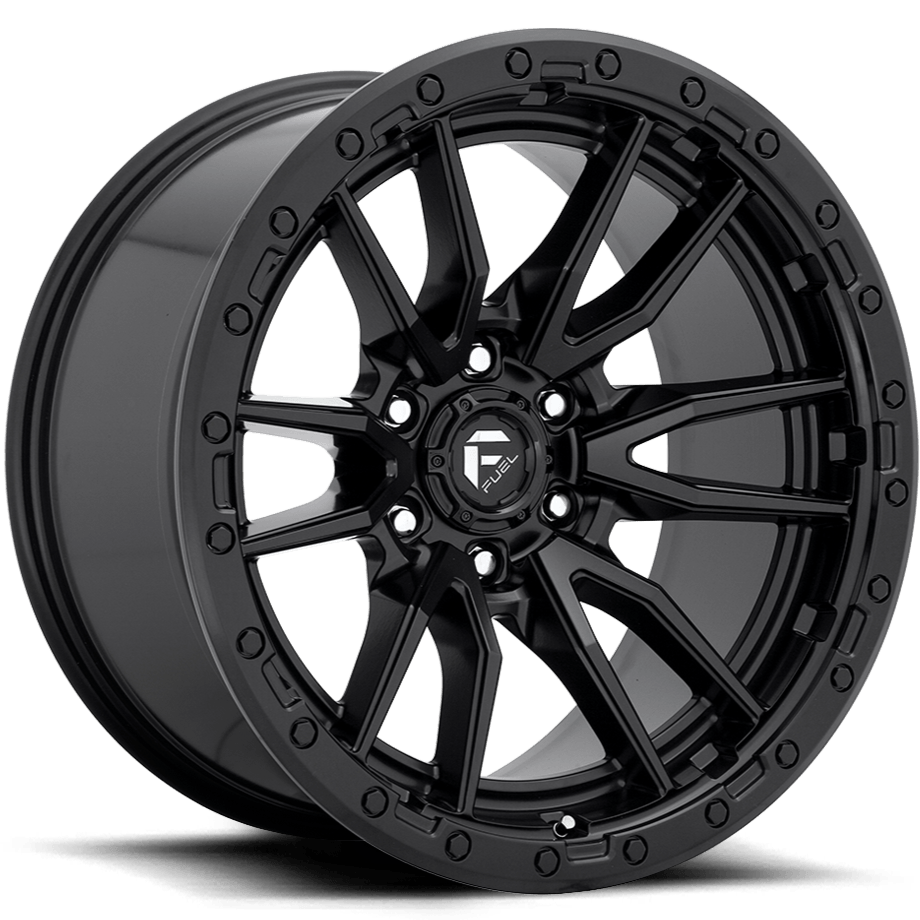 Fuel Offroad D679 REBEL MATTE BLACK 20x9 +20 6x139.7mm 106.1mm - Wheel Haven