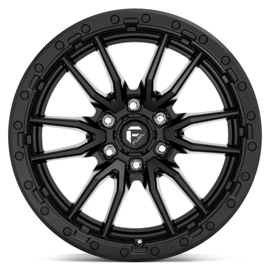 Fuel Offroad D679 REBEL MATTE BLACK 20x9 +20 6x139.7mm 106.1mm - Wheel Haven