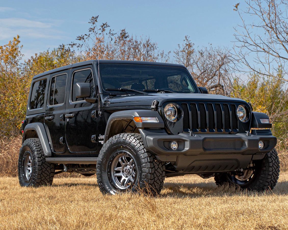 Fuel Offroad D701 AMMO MATTE GUN METAL BLACK BEAD RING 18x9 -12 6x139.7mm 106.1mm - Wheel Haven
