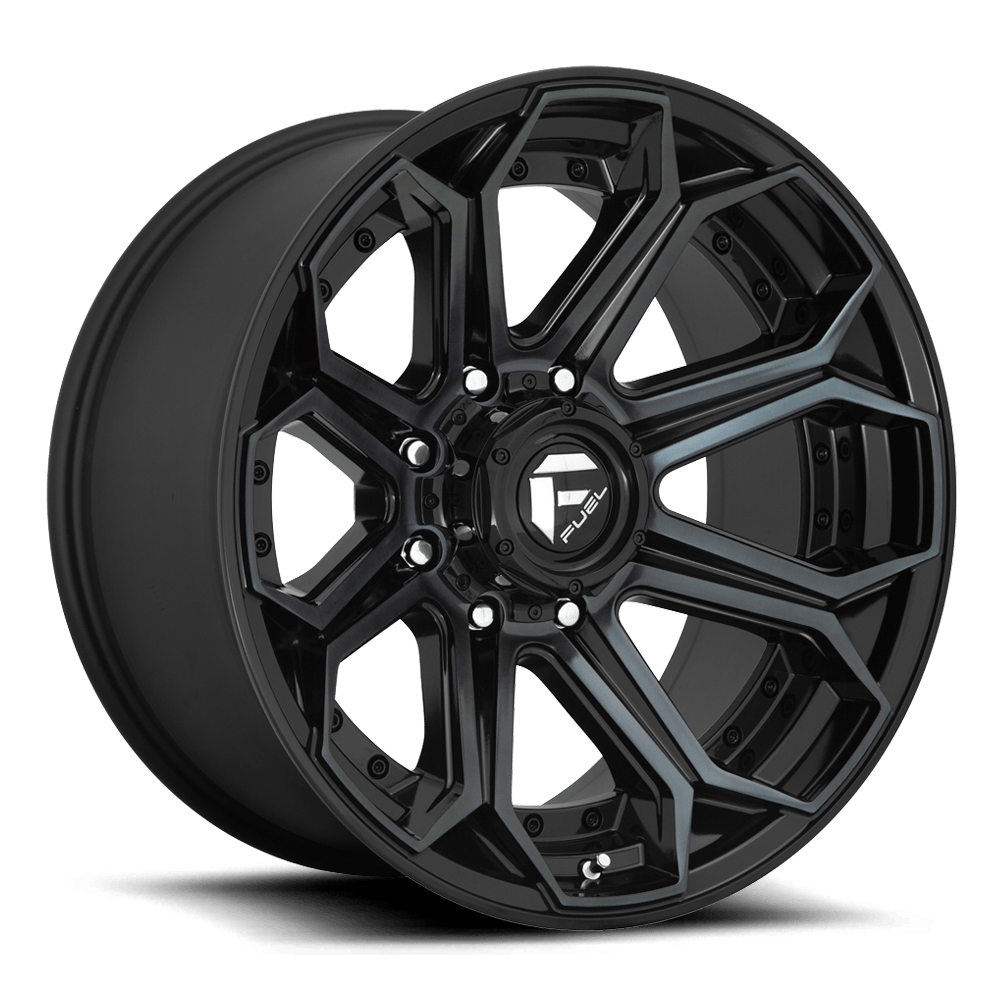 Fuel Offroad D704 SIEGE GLOSS MACHINED DOUBLE DARK TINT 20x9 +1 5x139.7mm 78.1mm - Wheel Haven