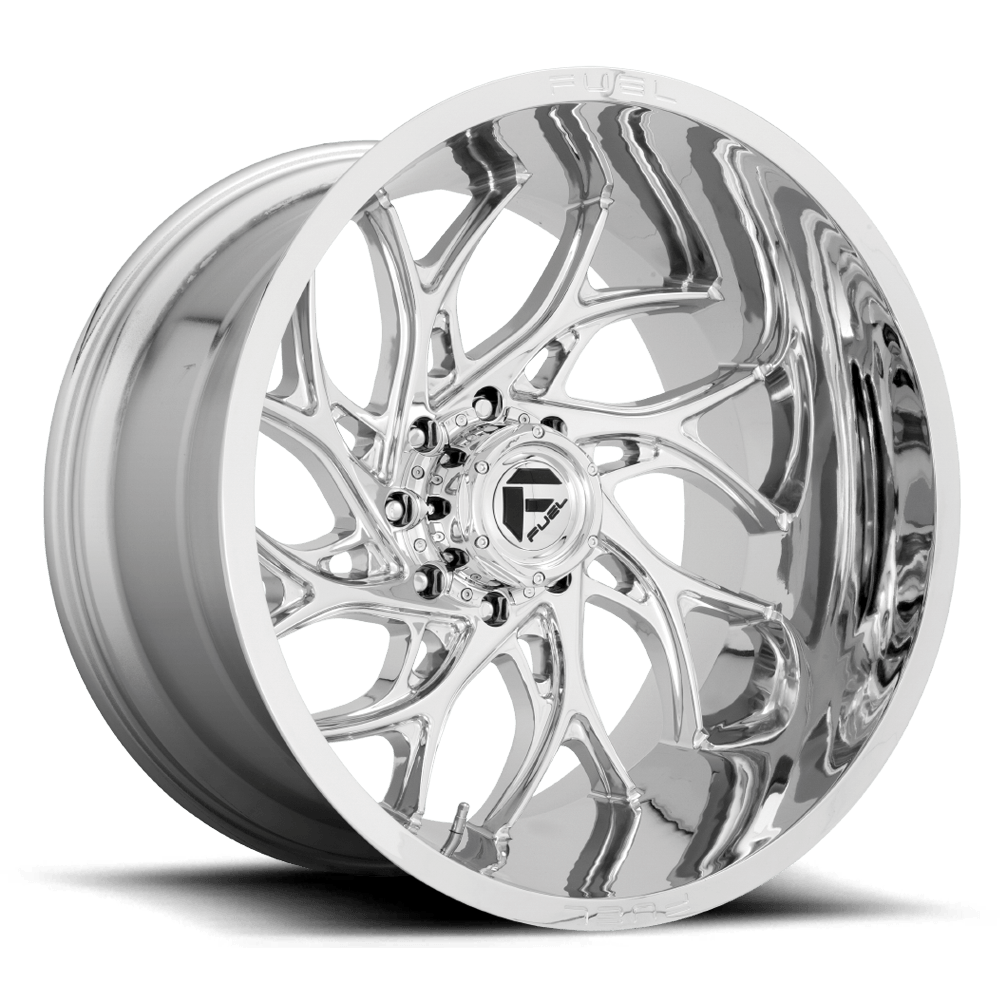 Fuel Offroad D740 RUNNER CHROME 20x8.25 +105 8x200mm 142.0mm - Wheel Haven
