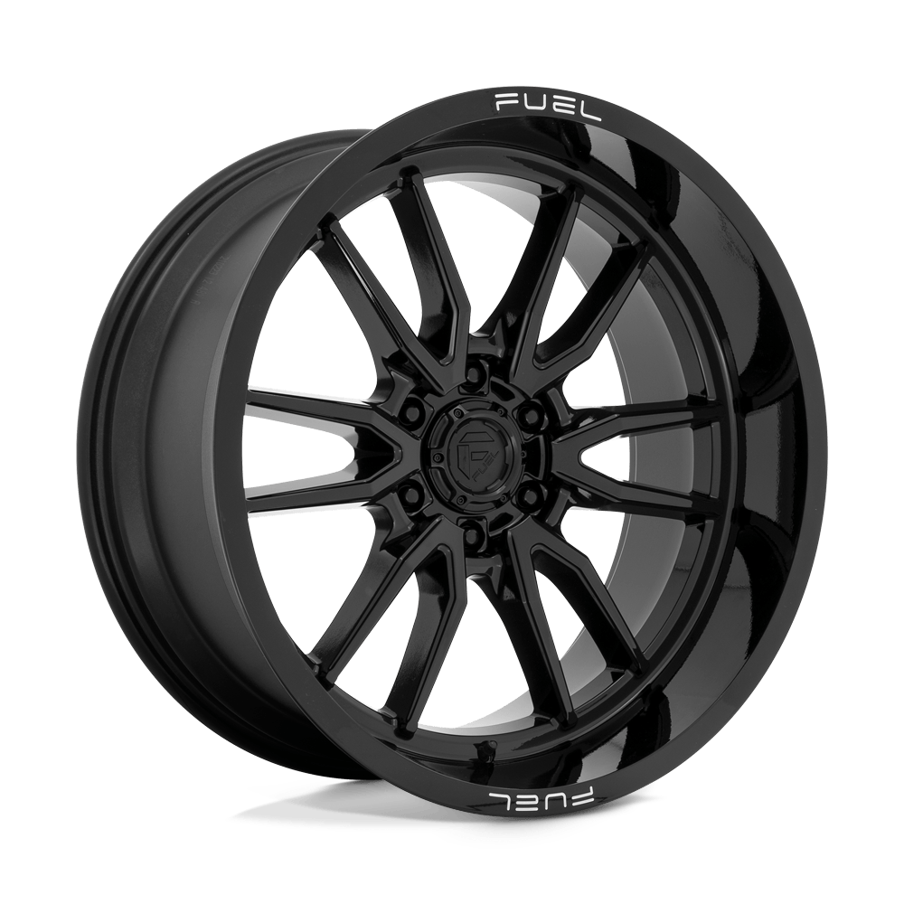 Fuel Offroad D760 CLASH GLOSS BLACK 22x10 -18 6x139.7mm 106.1mm - Wheel Haven