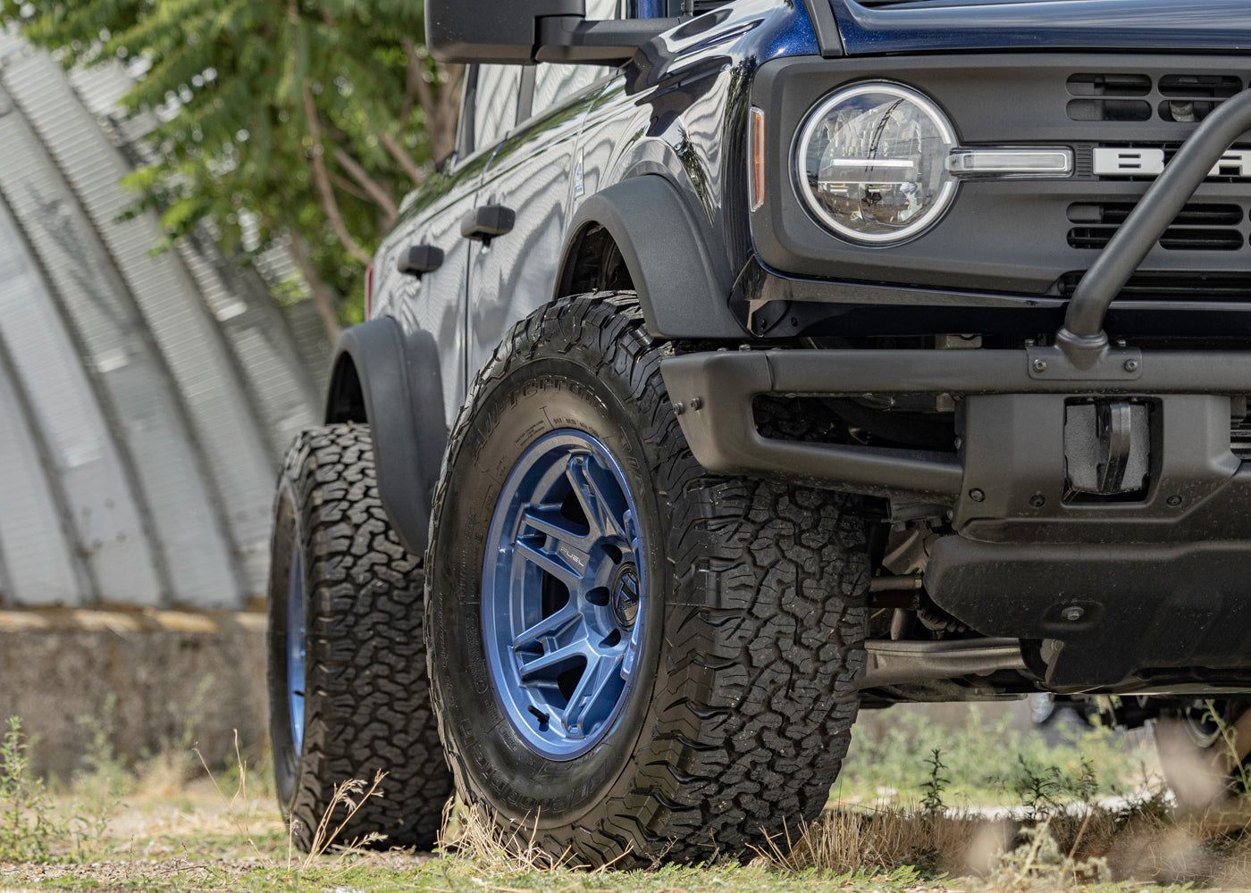 Fuel Offroad D839 SLAYER DARK BLUE 18x8.5 +1 6x139.7mm 106.1mm