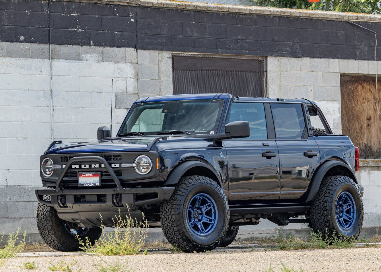 Fuel Offroad D839 SLAYER DARK BLUE 18x8.5 +1 6x139.7mm 106.1mm