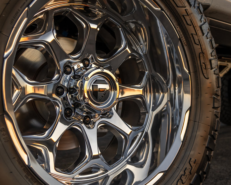Fuel Offroad FC862 SCEPTER Polished Milled - 20x9 | +1 | 6x139.7 | 106.1mm