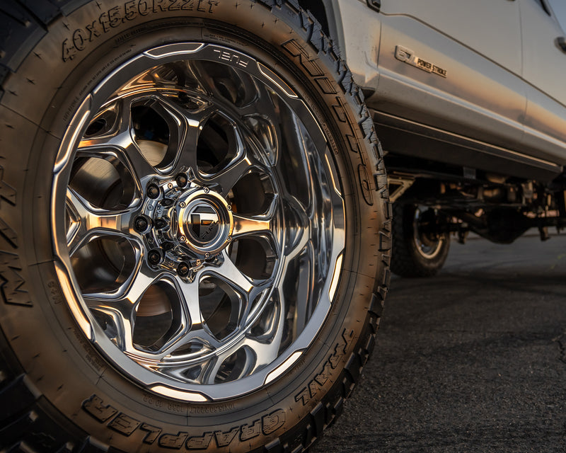 Fuel Offroad FC862 SCEPTER Polished Milled - 20x9 | +1 | 6x139.7 | 106.1mm