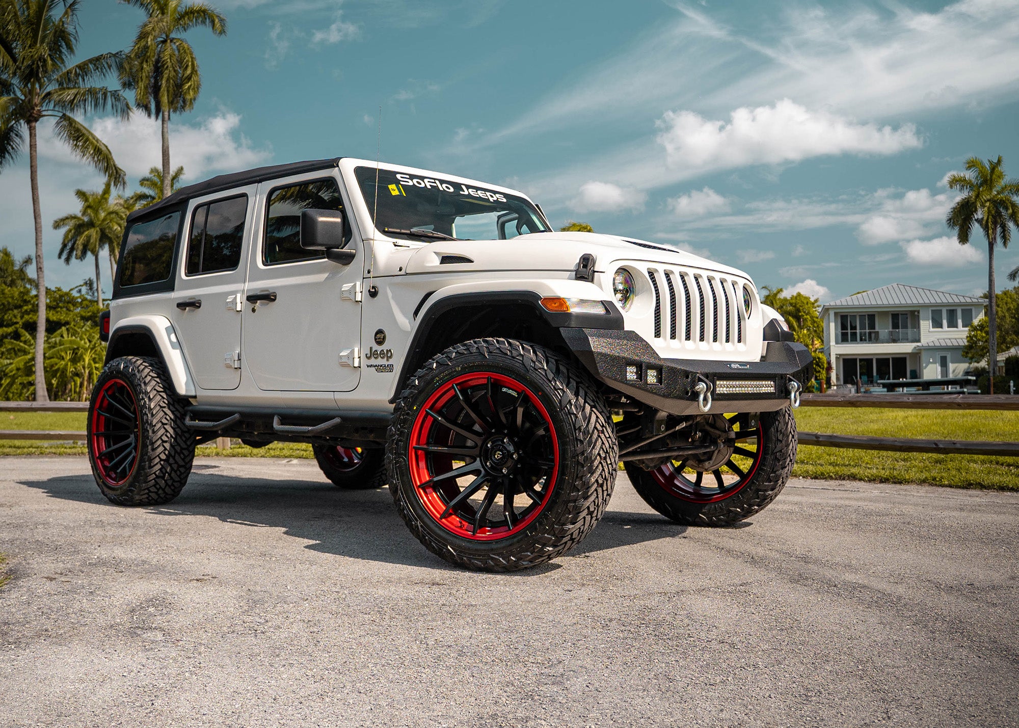 Fuel Offroad FC403 BURN Matte Black w/ Candy Red Lip - 24x12 | -44 | 6x135 | 87.1mm