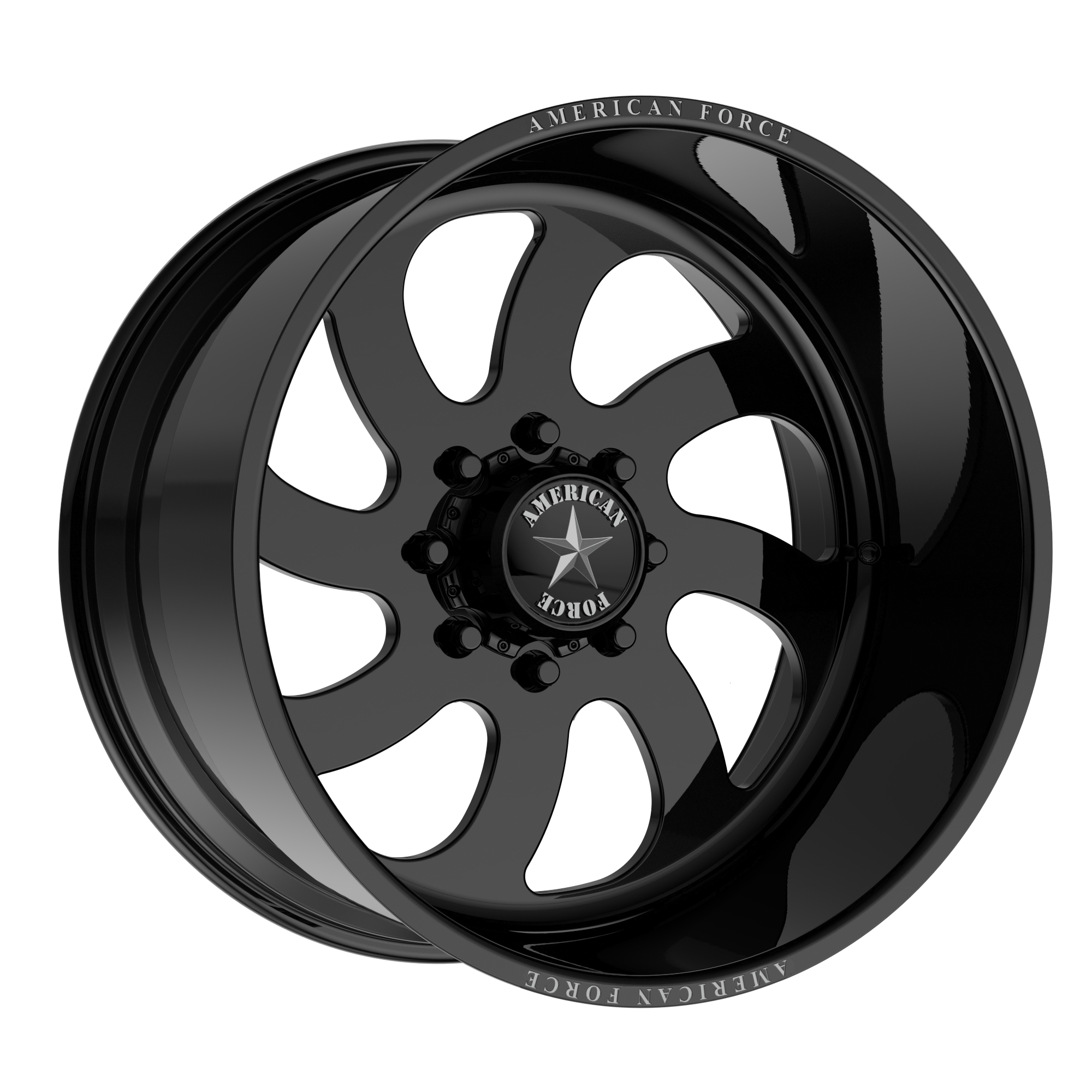 American Force AFW 76 BLADE SS Gloss Black Machined - 20x9 | +0 | 6x135 | 87.1mm