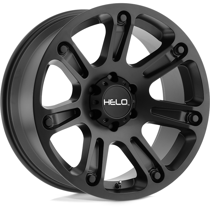 Helo HE904 Satin Black - 20x9 | +18 | 6x139.7 | 106.1mm - Wheel Haven