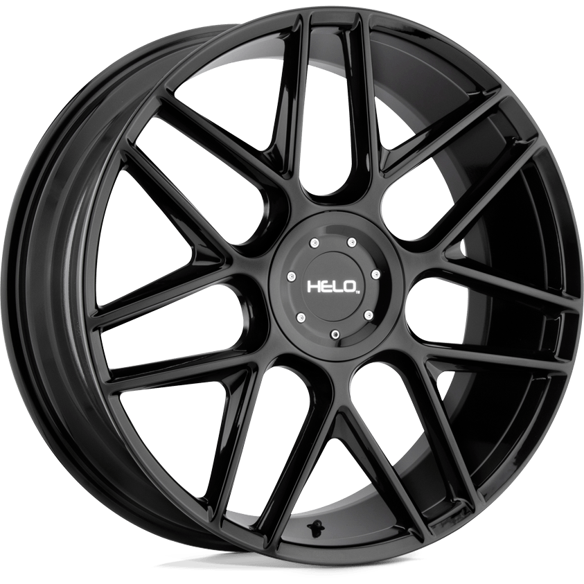 Helo HE912 Gloss Black - 20x8.5 | +40 | 5x114.3, 5x120 | 74.1mm - Wheel Haven
