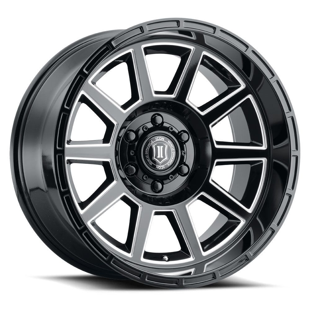 ICON Recoil Gloss Black - 20x10 | -24 | 5x127 | 71.5mm - Wheel Haven